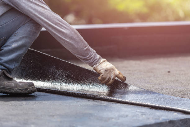 Professional Waterproofing technician working in Lewistown, IL